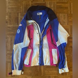 BeachRiot windbreaker jacket. Size S. Cute patches.